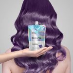 Hue&Me Electric Indigo Color Depositing Mask 6.76 FL. OZ. / 200 ML - immagine 3